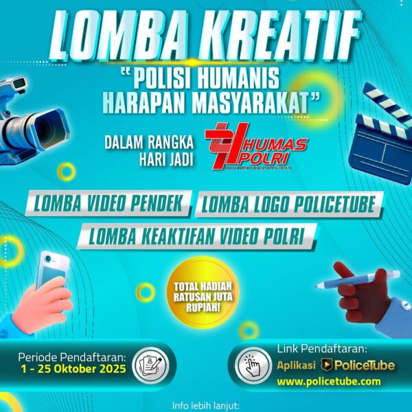 Lomba Kreatif HUT Polri ke-74, Wadah Kreatifitas Masyarakat Sampaikan Harapan Pada Polri
