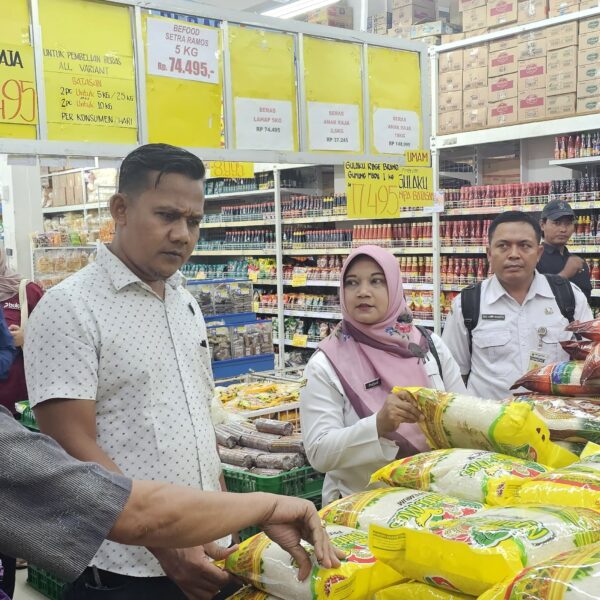 Cek Harga Beras di Pasar dan Distributor, Satreskrim Polresta Pati Pastikan Masih di Bawah HET