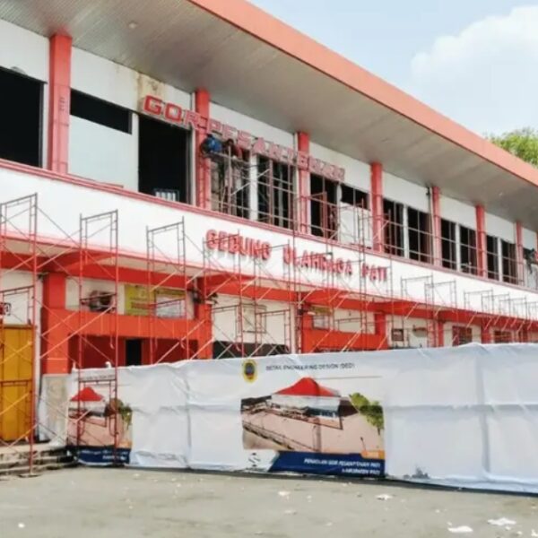 Sudah Hampir 40 Persen, Pembangunan GOR Pesantenan Pati di Prediksi Selesai Lebih Cepat