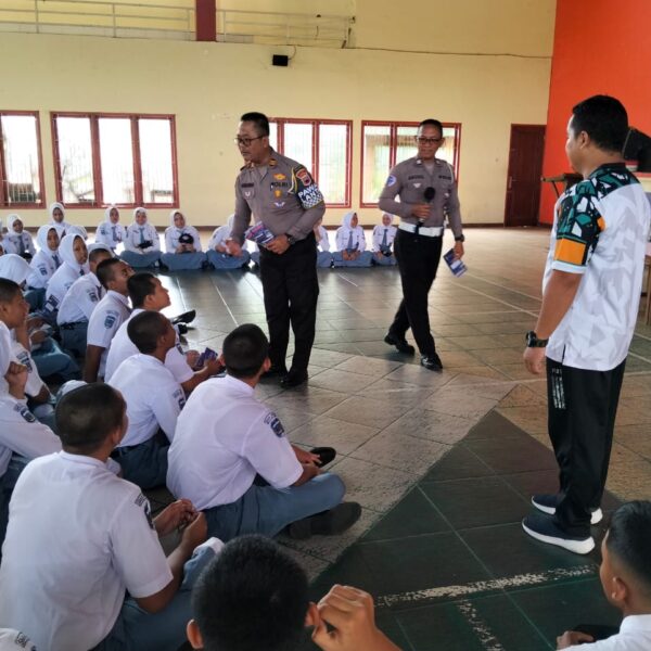 Cegah Balap Liar, Polresta Pati Sosialisasi Ke Sekolah Dan Dinas Pendidikan