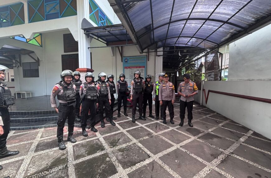 Pastikan Natal 2025 Aman, Polisi Turun Langsung Cek Gereja dan Pospam!