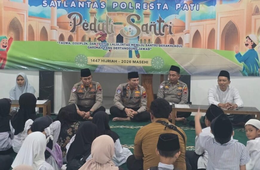 Satlantas Polresta Pati Cetak Generasi Taat Ibadah Lewat Pesantren Kilat Ramadan