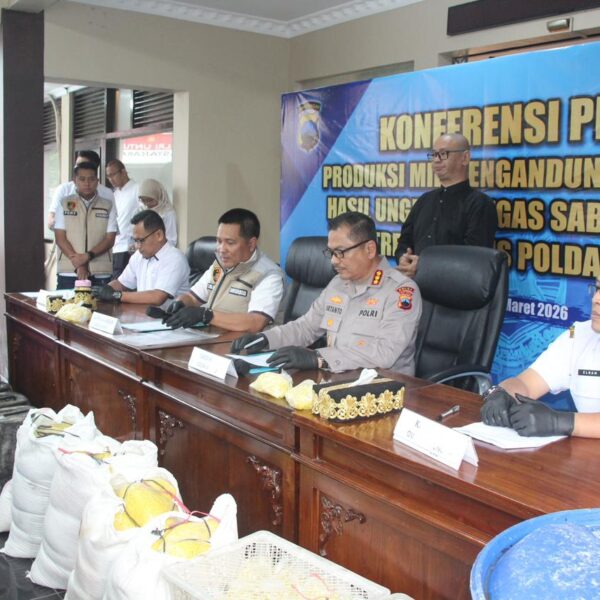 Polda Jateng Bongkar Pabrik Mie Berformalin di Boyolali, Produksi Hingga 1,5 Ton per Hari