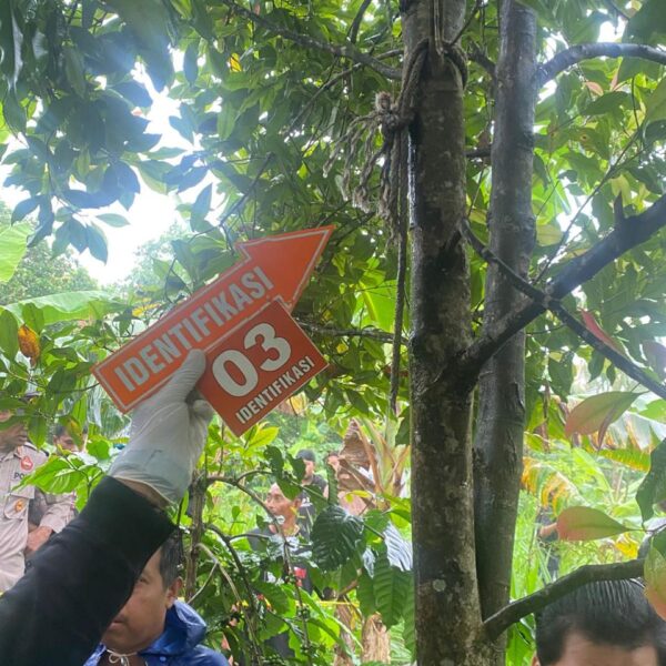Tragis di Kebun Cengkeh, Pria Muda Ditemukan Tewas Gantung Diri di Tlogowungu