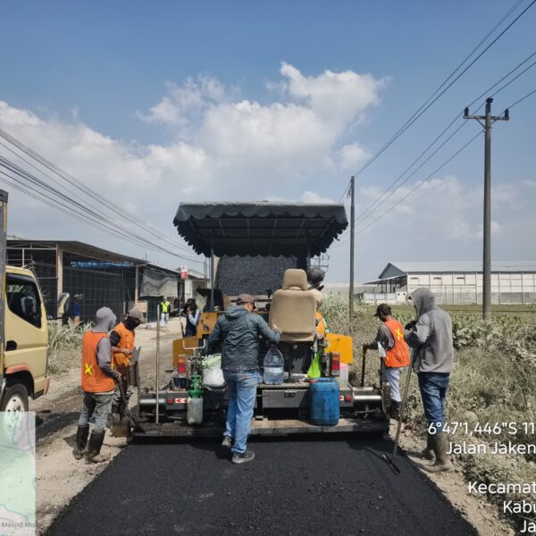 Rehabilitasi Jalan Winong–Jakenan dan Tluwah–Sembaturagung Mulai Dikerjakan, Anggaran Capai Rp5,09 Miliar