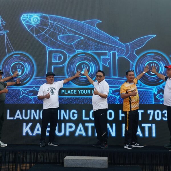 Logo Hari Jadi Diluncurkan di Nobar Piala Dunia