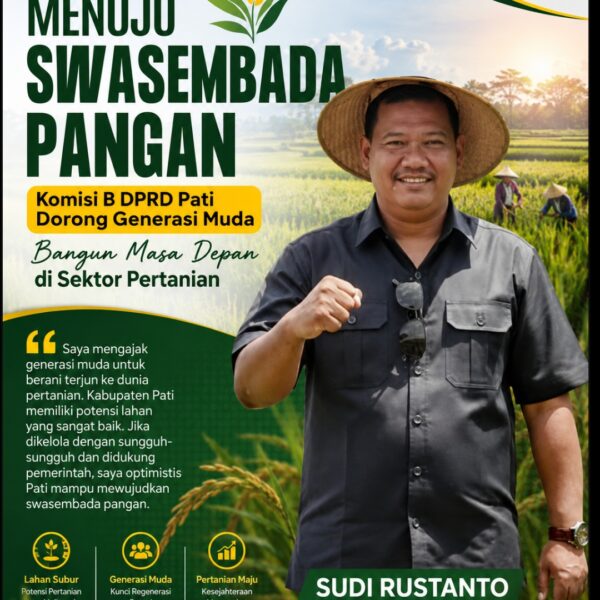 Menuju Swasembada Pangan, Komisi B DPRD Pati Dorong Generasi Muda Bangun Masa Depan di Sektor Pertanian