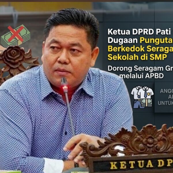 Ketua DPRD Pati Soroti Dugaan Pungutan Liar Berkedok Seragam Sekolah di SMP, Dorong Seragam Gratis melalui APBD