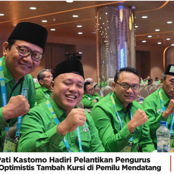 Anggota DPRD Pati Kastomo Hadiri Pelantikan Pengurus PKB 2026–2031, Optimistis Tambah Kursi di Pemilu Mendatang