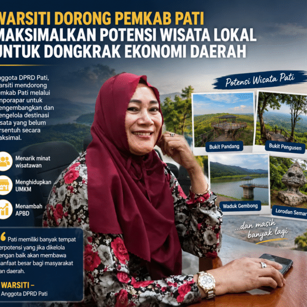 Warsiti Dorong Pemkab Pati Maksimalkan Potensi Wisata Lokal untuk Dongkrak Ekonomi Daerah