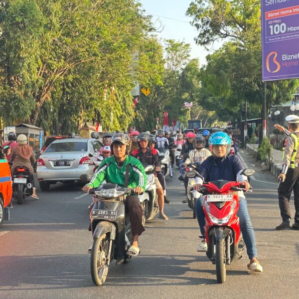 Seluruh Personel Polresta Pati Gelar Kegiatan Ambang Gangguan, Kompol Anwar: Wujud Pengabdian Polri untuk Masyarakat