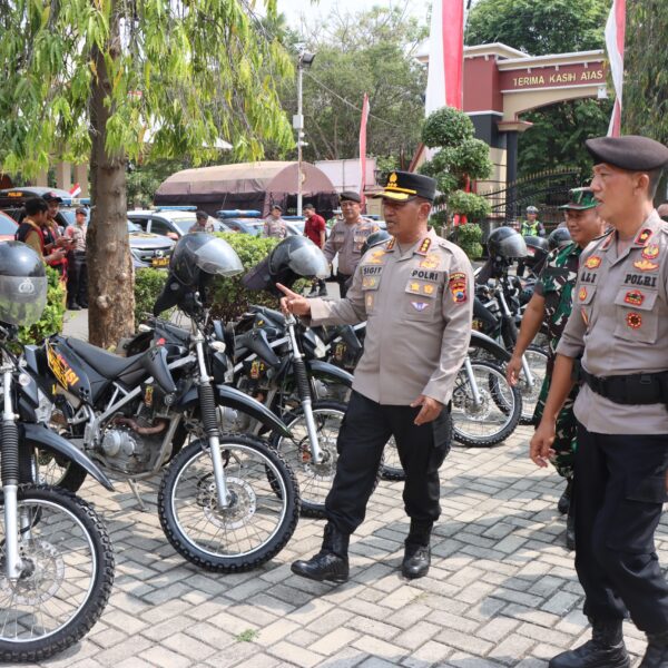 Polresta Pati Tingkatkan Kesiapan Operasional, Bag Log Lakukan Pengecekan Kendaraan Dinas Personel
