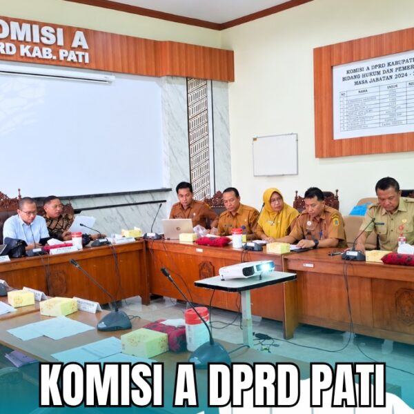 Komisi A DPRD Pati Bahas KUA-PPAS 2027 Bersama Mitra OPD, Fokus Perkuat Tata Kelola Pemerintahan dan Pelayanan Publik