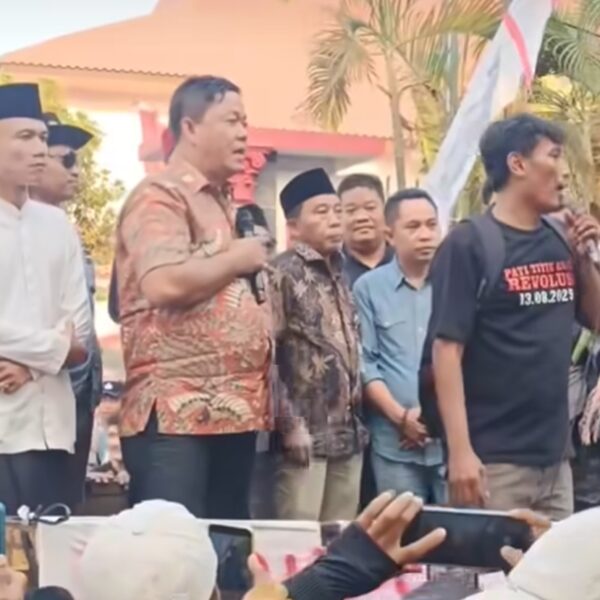 Ali Badrudin Temui Massa Aksi AMPB, Tegaskan UU Perampasan Aset Jadi Kewenangan Pemerintah Pusat