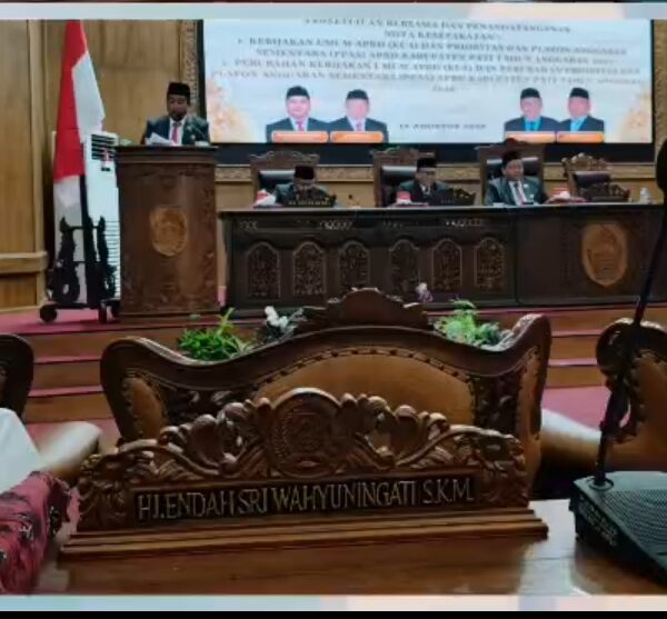 ‎DPRD Pati Gelar Rapat Paripurna, Dengarkan Pidato Kenegaraan Presiden RI