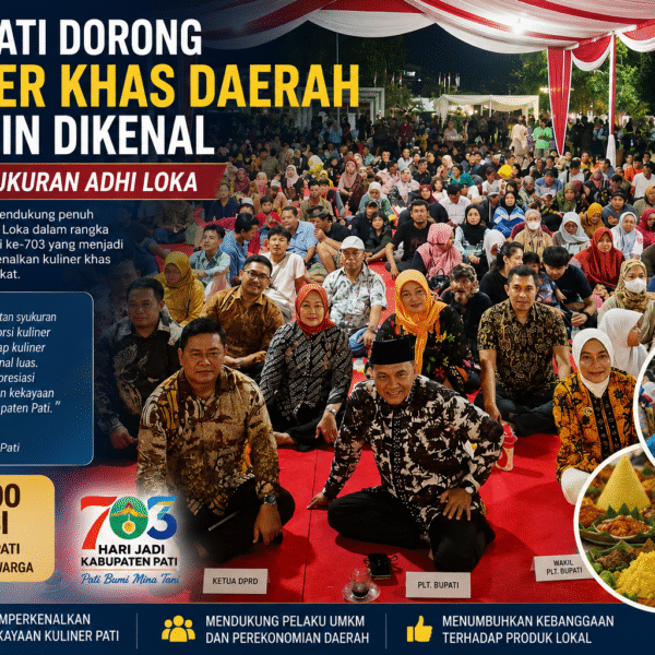 DPRD Pati Dorong Kuliner Khas Daerah Semakin Dikenal melalui Syukuran Adhi Loka