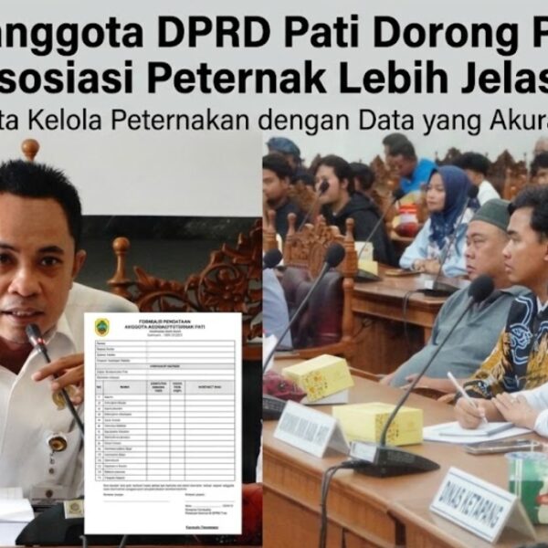 Muslihan Ketua Komisi B DPRD Pati Dorong Pendataan Anggota Asosiasi Peternak Agar Lebih Jelas